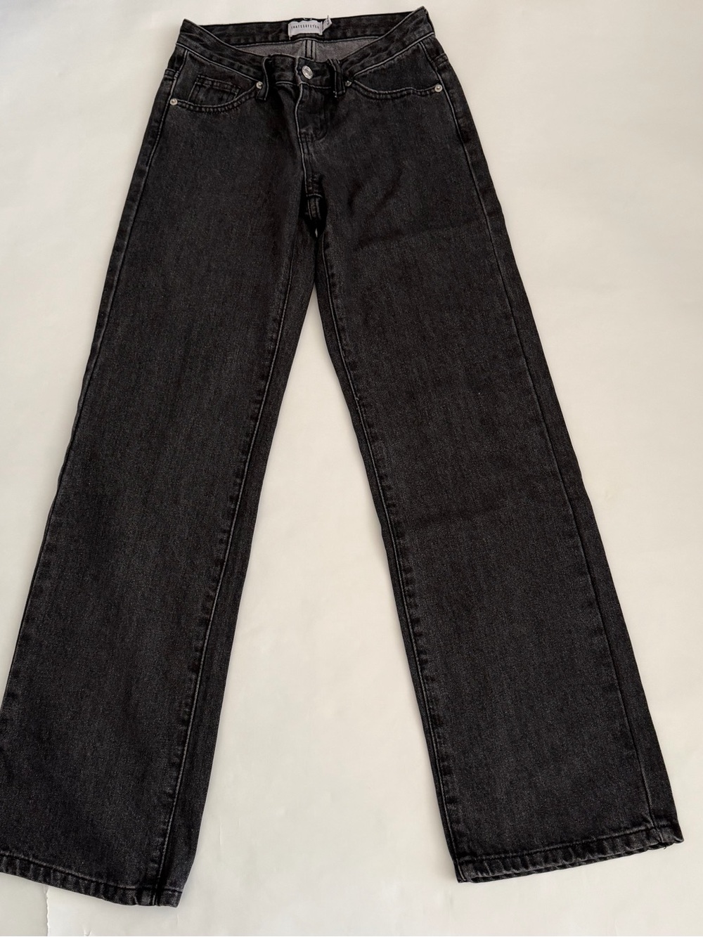 Thatssofetch Women's Marcus Low Rise Black Jeans